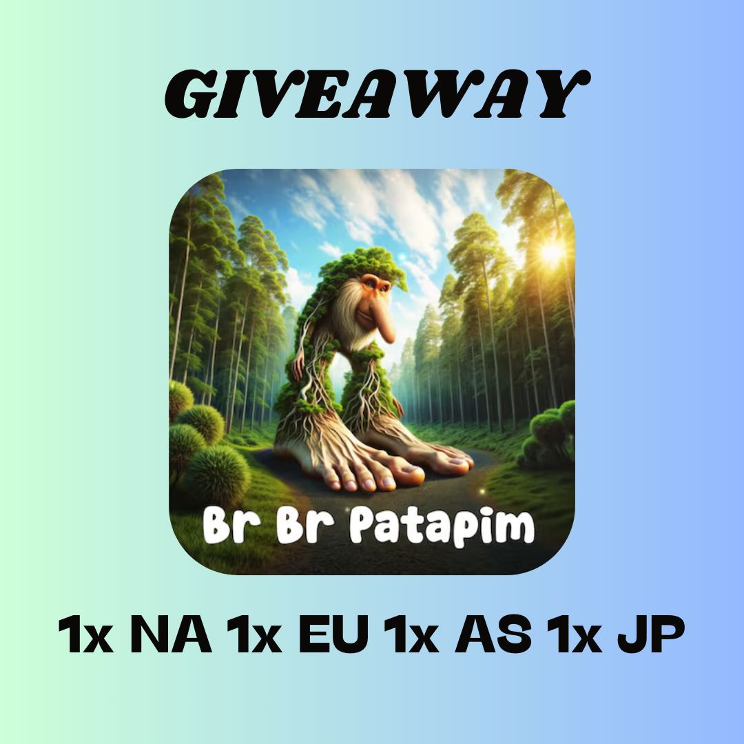 ๐ป๐๐๐๐ช๐พ๐๐๐๐๐๐๐๐ค๐๐๐๐ฅ๐ค ๐ (@gaminginsights1) on Twitter photo ๐ฎ ** Giveaway Br Br Patapim!** ๐ฎ
Weโre giving away:
โจ 1x Each Region
How to Enter:
1๏ธโฃ Like this post ๐
2๏ธโฃ Retweet โป๏ธ
3๏ธโฃ Follow:
4๏ธโฃ Comment a Gif!
- <a href="/GAMWAREDUTCH/">GAMWAREDUTCH</a>
- <a href="/GamingInsights1/">๐ป๐๐๐๐ช๐พ๐๐๐๐๐๐๐๐ค๐๐๐๐ฅ๐ค ๐ฆ</a>
- <a href="/OivenGames/">Oiven Games</a>
Winners Announced 08/05/25
#Winners #PS4 #PS5 #EU #NA #JP ๐ฎ ** Giveaway Br Br Patapim!** ๐ฎ
Weโre giving away:
โจ 1x Each Region
How to Enter:
1๏ธโฃ Like this post ๐
2๏ธโฃ Retweet โป๏ธ
3๏ธโฃ Follow:
4๏ธโฃ Comment a Gif!
- <a href="/GAMWAREDUTCH/">GAMWAREDUTCH</a>
- <a href="/GamingInsights1/">๐ป๐๐๐๐ช๐พ๐๐๐๐๐๐๐๐ค๐๐๐๐ฅ๐ค ๐ฆ</a>
- <a href="/OivenGames/">Oiven Games</a>
Winners Announced 08/05/25
#Winners #PS4 #PS5 #EU #NA #JP