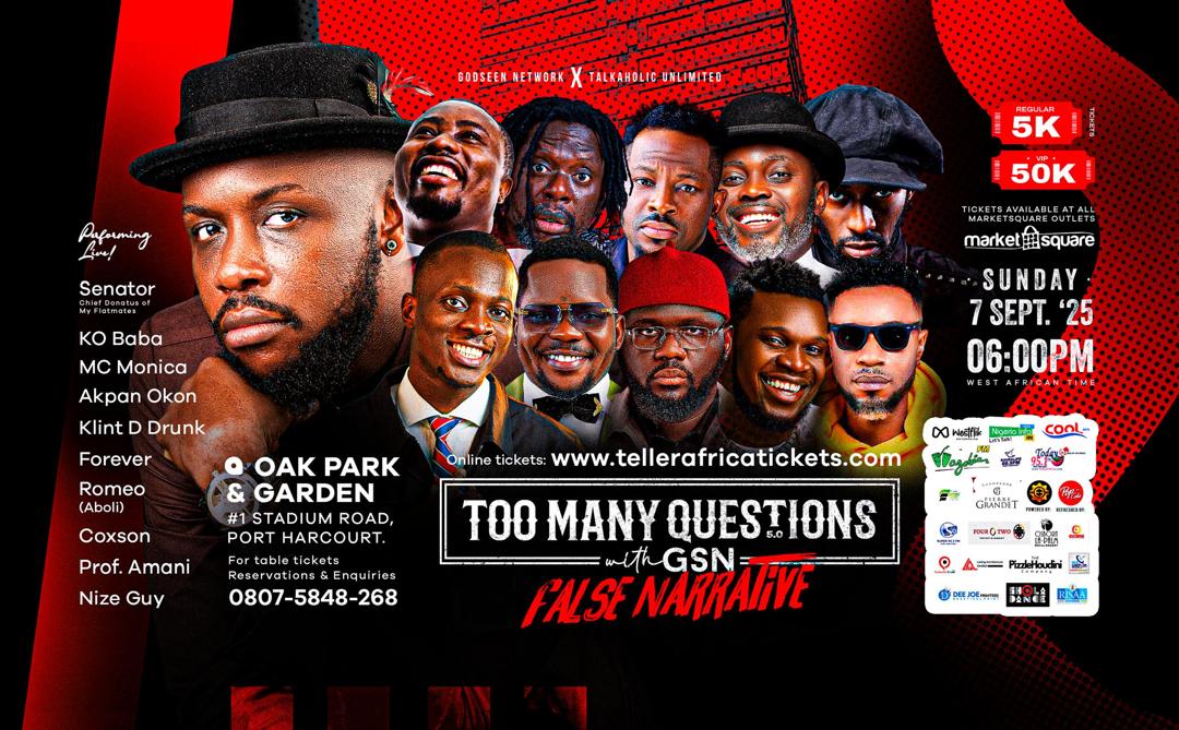 GSNComedian's tweet photo. Let's Have it! #TooManyQuestions #FalseNarrative https://t.co/Gaun40QbIS