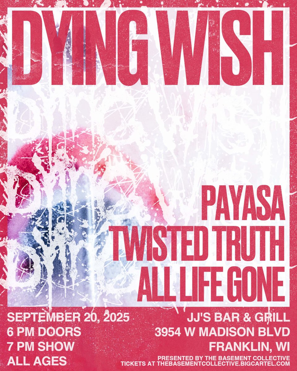 twistedtruthwi's tweet photo. Literally an insane Fall for us. Dying Wish and Merauder just announced. Grab your tickets. https://t.co/isOrE9LRlE