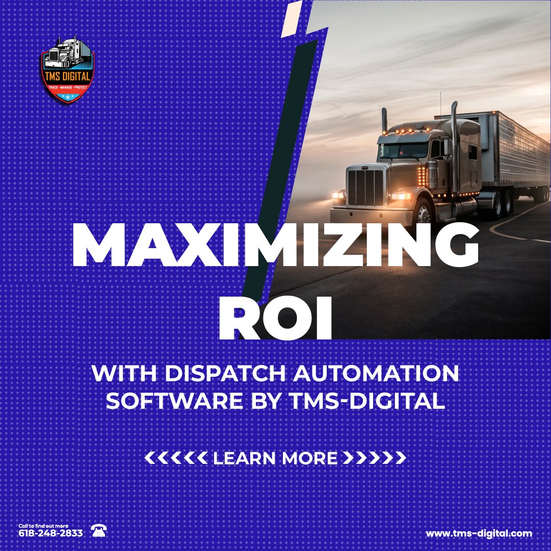 tmsdigitalpro's tweet image. Still dispatching manually? Time is money. ⏱️🚚

TMS-Digital’s dispatch automation boosts efficiency, cuts labor costs, reduces errors—and maximizes ROI.

Learn how in our blog: tinyurl.com/4dyd8cck
#DispatchAutomation #TMSDigital #LogisticsTech #MaximizeROI