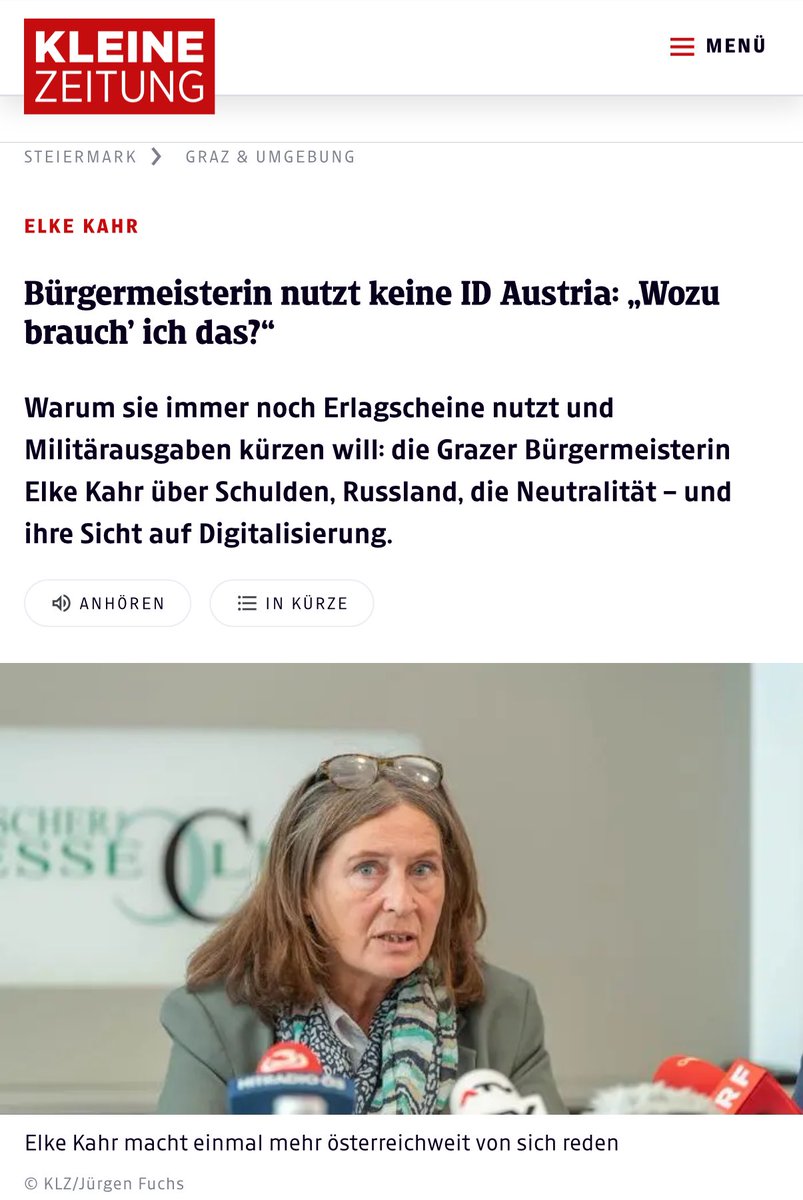 „Österreich ist super weit fortgeschritten was Digitalisierung angeht“

Realität: