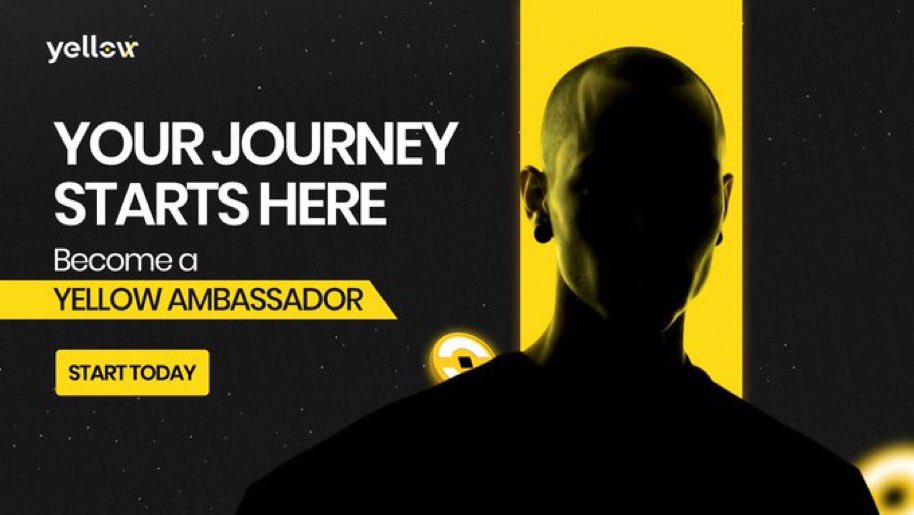 AMBASSADOR GIG ALERT 🚨 

YELLOW is looking for ambassadors. 

Reward : TBA after negotiations 
How to get in? 🔻

Like + Retweet this post 

Comment and I’ll dm you, FCFS

| <a href="/playAInetwork/">Play AI 🎲🎮</a> | <a href="/zeebuofficial/">Zeebu</a>