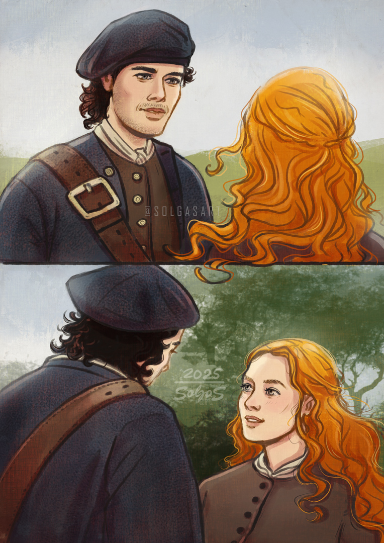 - I must admit, since our encounter, I've tried to forget ye.
- Strange. I could do nothing but think of you. You've haunted my every thought.
- I didn't say I succeeded.
😍😍😍
#BloodOfMyBlood <a href="/Outlander_STARZ/">Outlander Universe</a>