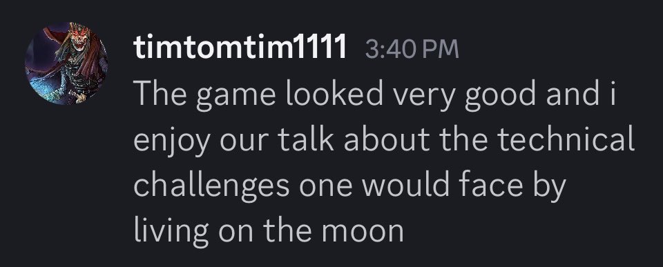 Upstairs_Games's tweet photo. “The game looked very good and I enjoyed our talk about the technical challenges of living on the Moon.” 🌕
That’s what one player had to say after trying Possible One. 
Would you take on the challenge?

📍 Hall 10.1 | Aisle A | No: 083 https://t.co/zVDGlk3ib3