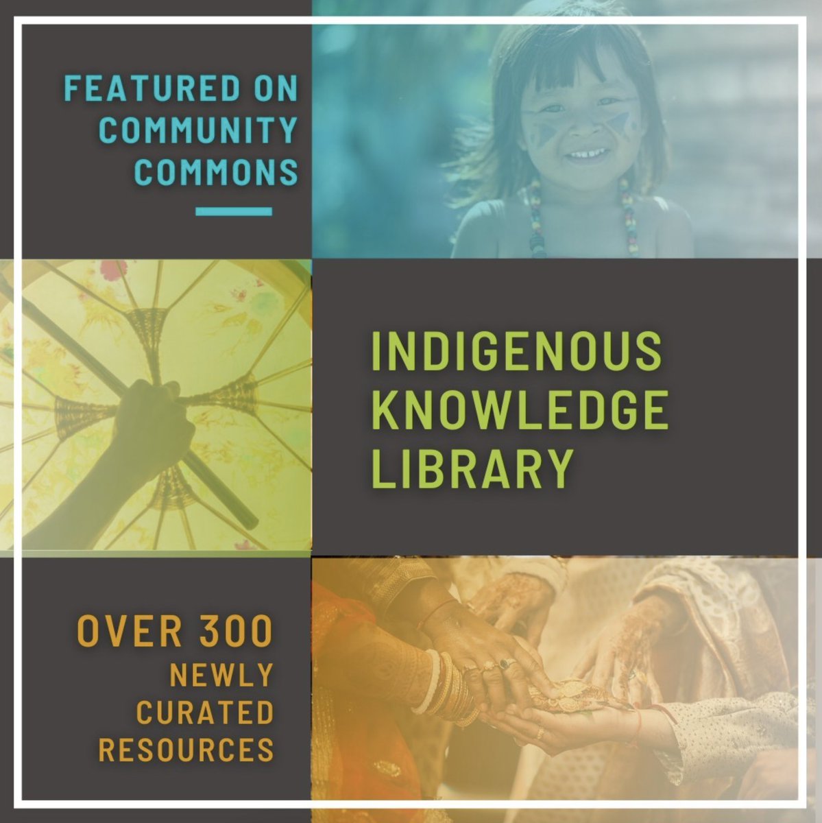 CommunityCommon's tweet image. The Indigenous Knowledge Library centers Indigenous knowledge on Community Commons by highlighting over 300 newly-curated resources, tools, and stories.
Explore the library today! bit.ly/4mSwOsN