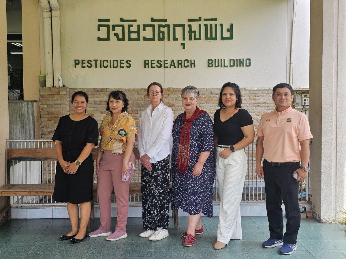 MinorUseFndn's tweet image. As part of our ongoing efforts to promote regional collaboration in specialty crop protection, the Minor Use Foundation was pleased to facilitate a recent visit to the Department of Agriculture’s Pesticide Residue Laboratory in Thailand. 
#MinorUseFoundation #SpecialtyCrops