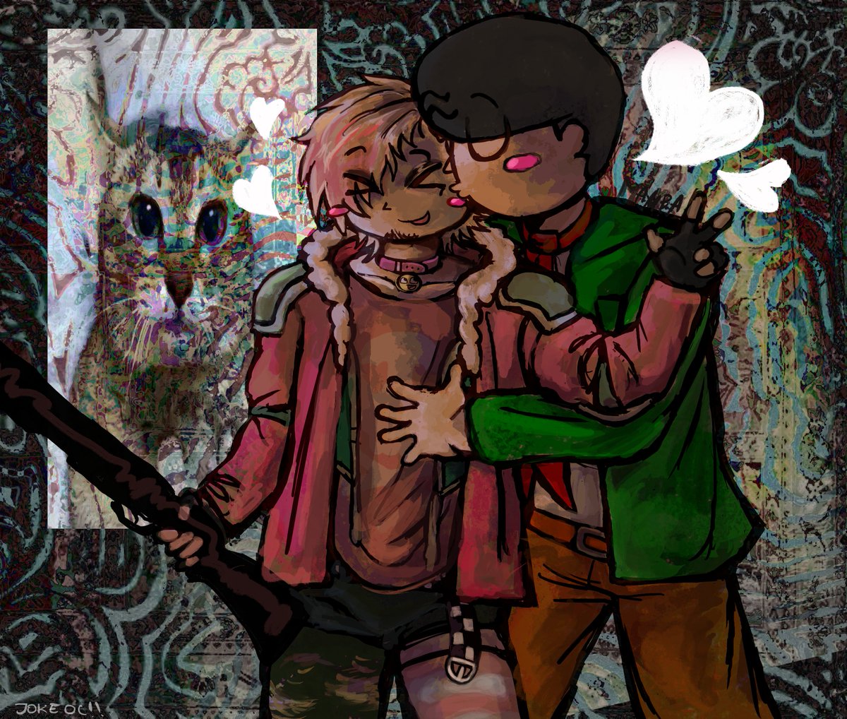 Mamba6911's tweet photo. shipart shitpost <3  #prettyblood https://t.co/V9oyVd0kuL