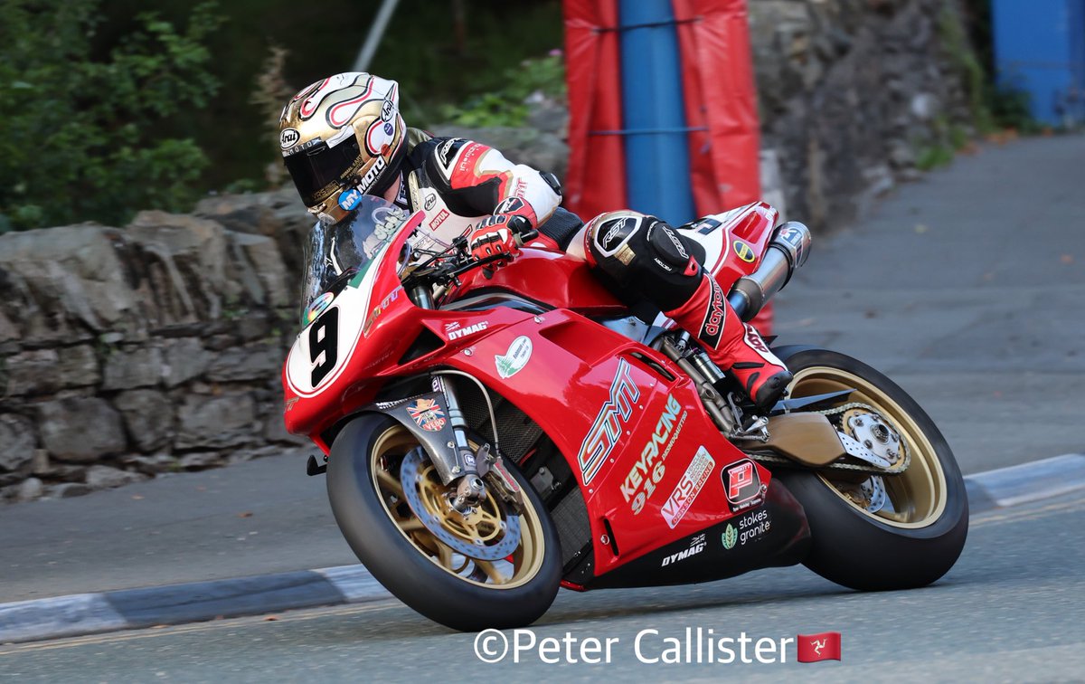 Rob Hodson fastest in practicing last night on the Ducati - Classic TT 2015