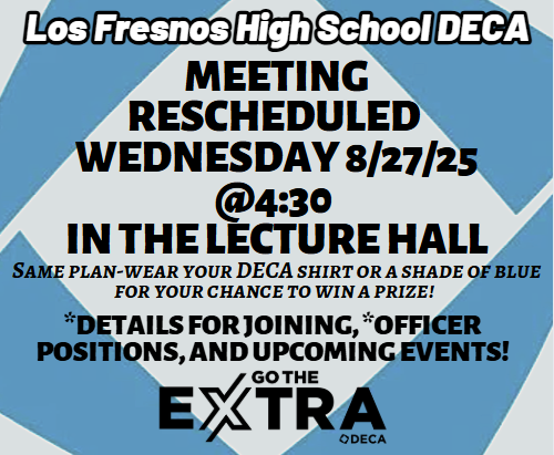 Los Fresnos High School DECA tweet media
