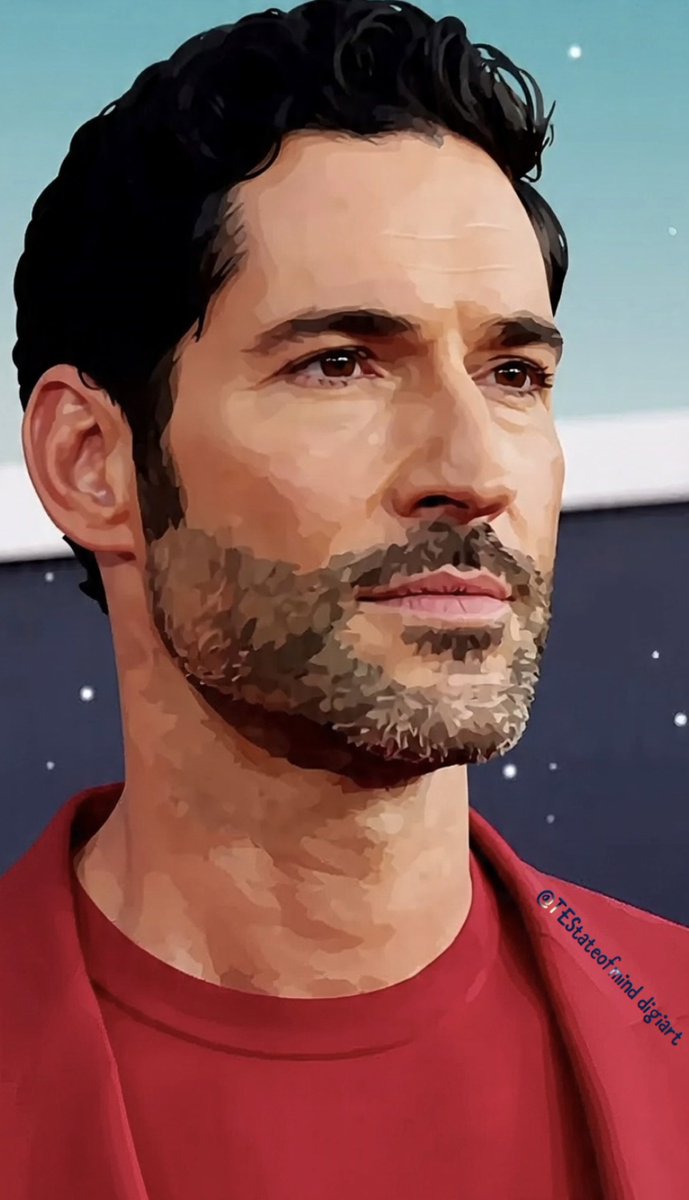 TEstateofmind's tweet image. Tried my hand in doing some digital art, using #TomEllis original photos, #photoshop and #picsart
I dream of seeing him wearing red, hence my choice of colours.
#digitalart #art #fanart