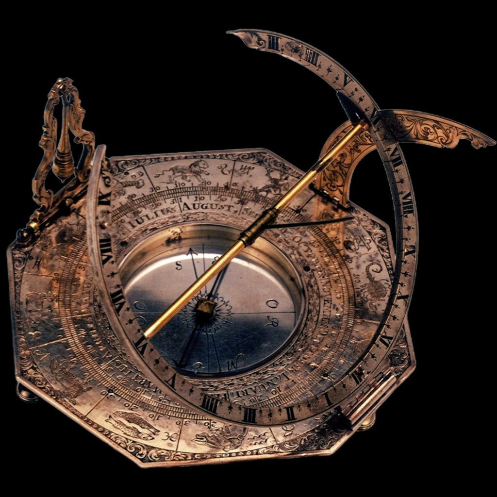 HeritageMatterz's tweet photo. Augsburg Equinoctial Sundial with a compass created by Johann Martin. 

Used for navigation and timekeeping.

Circa 1690. https://t.co/8QvkIccpTl