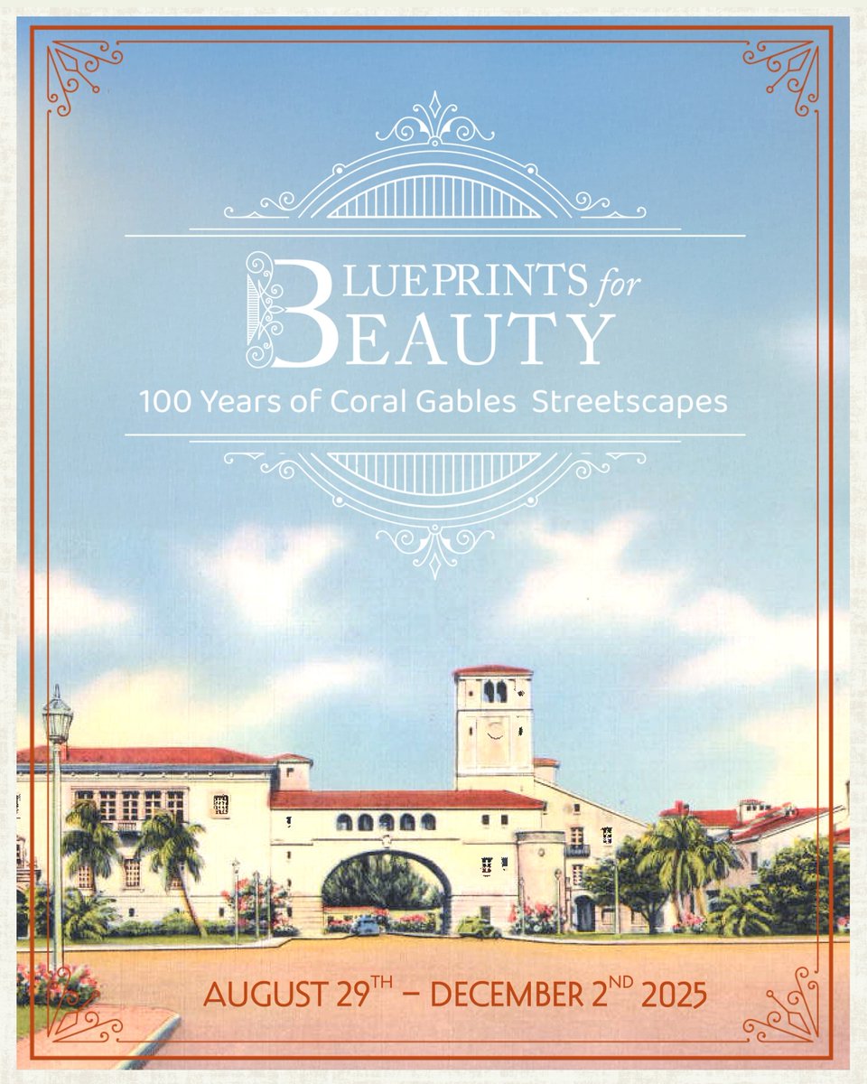 Coral Gables Museum tweet media