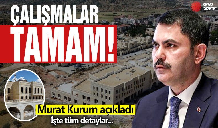 Murat Kurum: Kentsel dönüşümün en güzel örneklerinden biri Mardin Yeşilli'de beyazgazete.com/haber/2025/8/2…