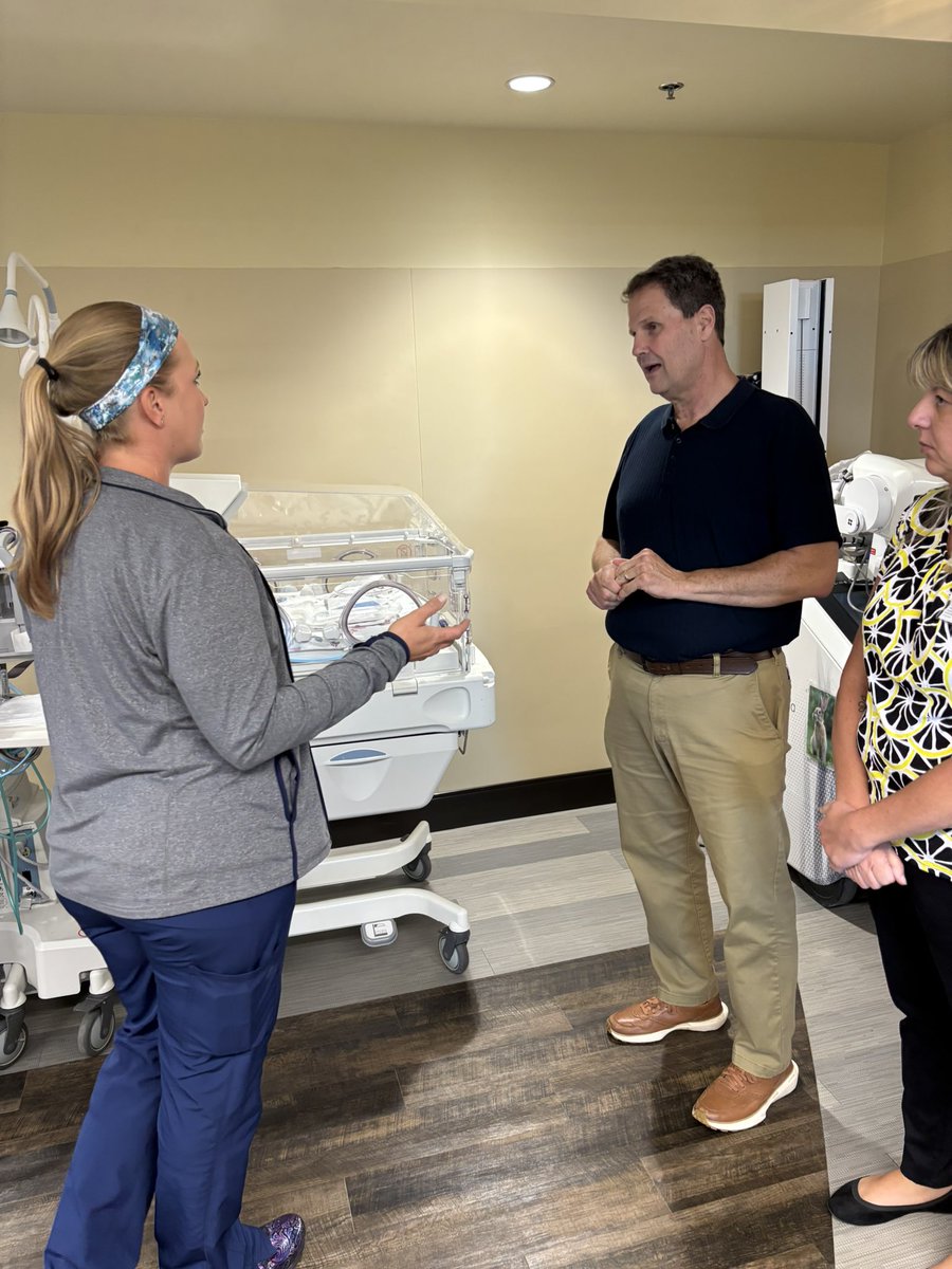 Had the opportunity to tour St. Francis Hospital here in #CO05. Our tour included the Neonatal ICU, the emergency room, and the Flight for Life, which flies about 50 flights a week.