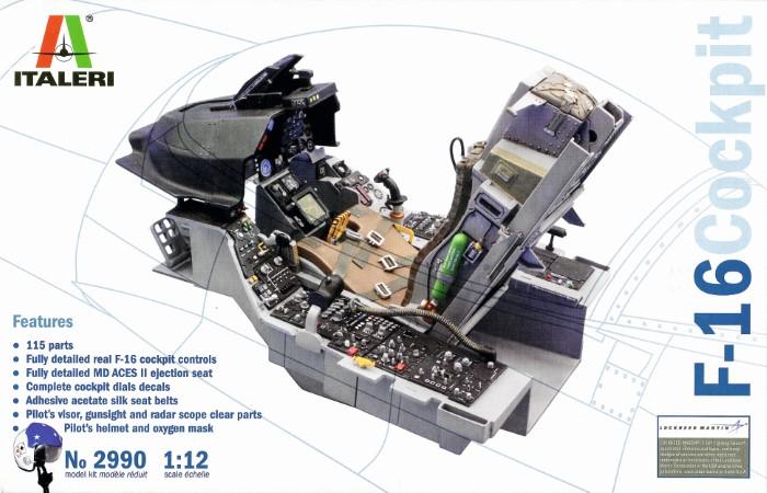 ModelingDutchmn's tweet image. Now on the stash and preparing for the bench, the Italeri scale 1/12 F-16A Cockpit, to have someone to look at while playing DCS.😎