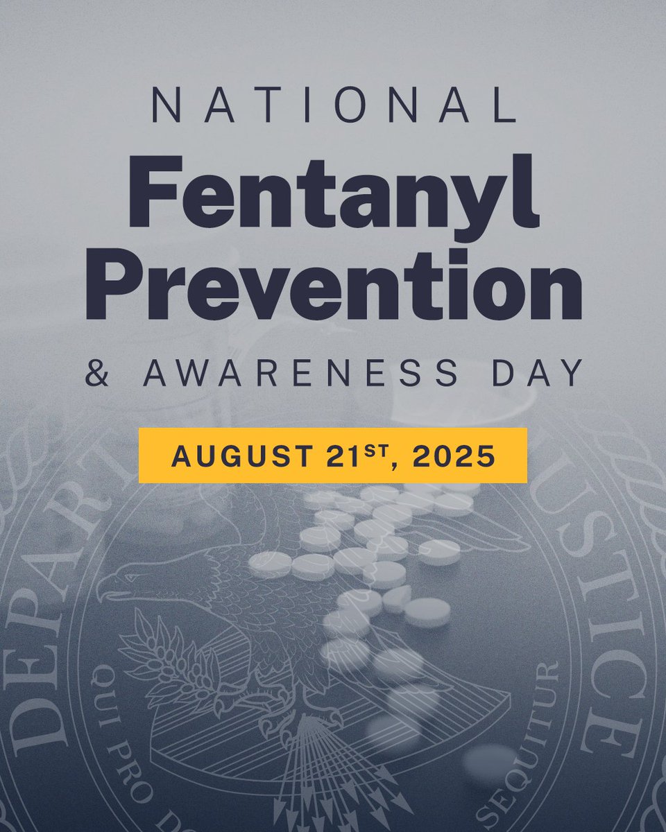 On #NationalFentanylAwarenessDay, we honor lives lost to fentanyl poisoning. This year, <a href="/DEAHQ/">DEA HQ</a> has seized 30M fentanyl pills &amp; 6,000 lbs. of powder—enough deadly doses to kill millions. 

This Justice Department remains committed to protect our communities and American families.