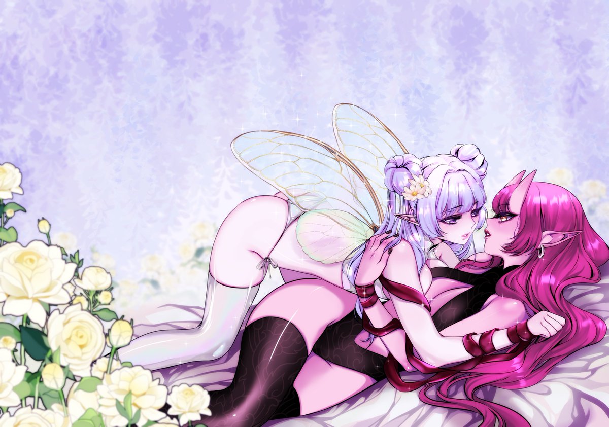 The cover artwork from Delicate Darlings Volume 2
I wanted to make it similar but also different from the cover of the first volume