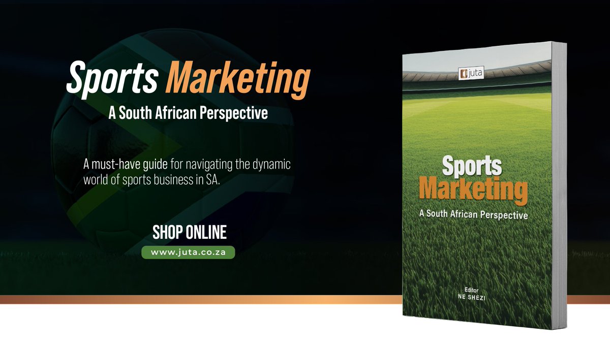 Sports Marketing: A South African Perspective is here!

From sponsorships and PR to eSports and fan loyalty — this all-in-one guide is built for students, practitioners, and professionals shaping the future of SA sport.

Explore how marketing meets the magic of sport in Mzansi