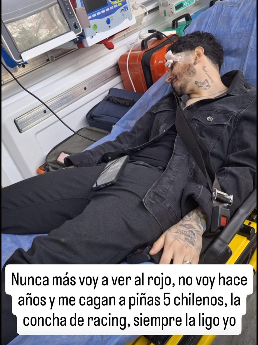 A un loco lo convencieron de ir a ver independiente despues de años y lo fajaron los chilenos 
El verdadero yo cuando me animo jsjs