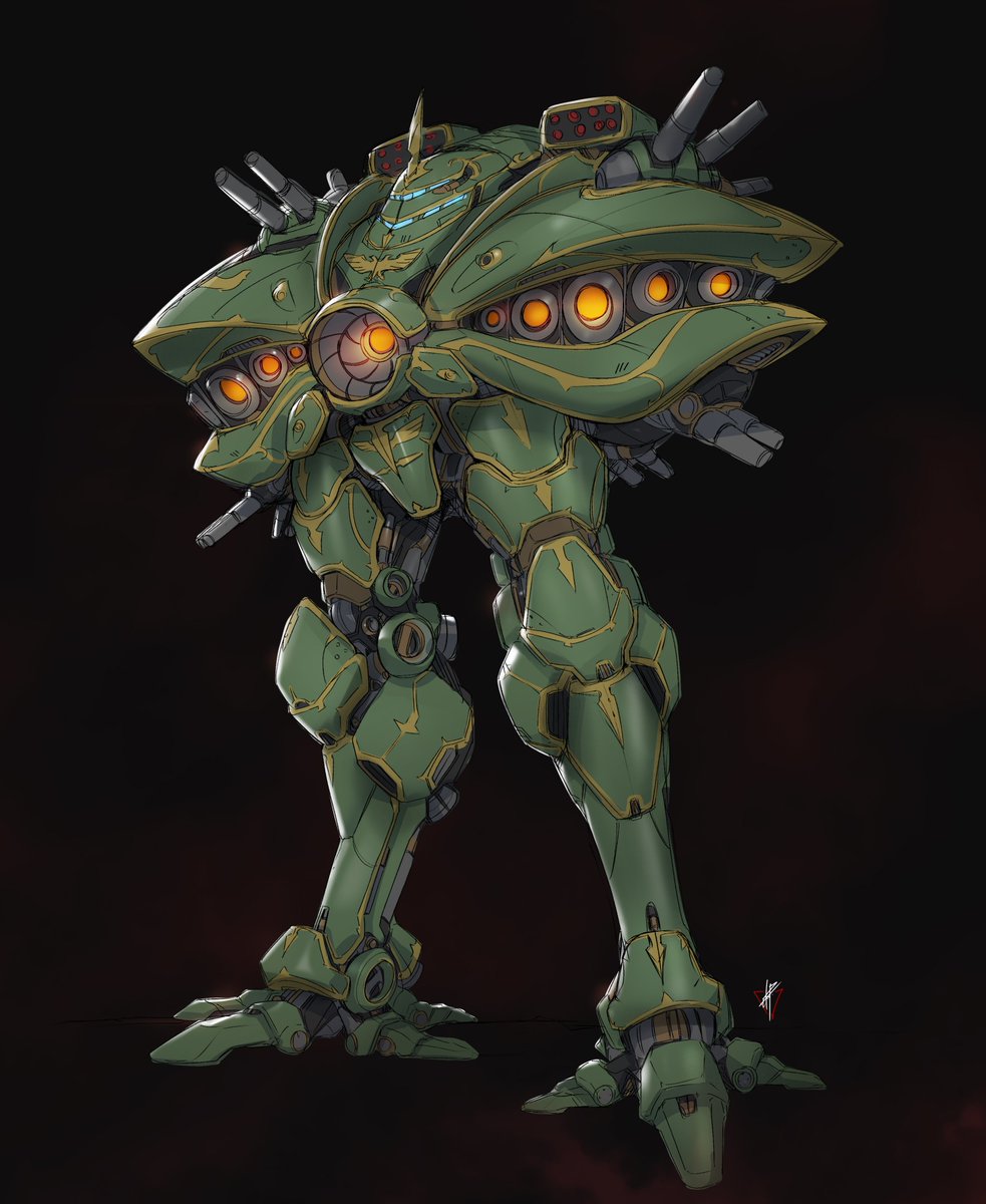 The Imperial knight of House Zabi
#Warhammer40k