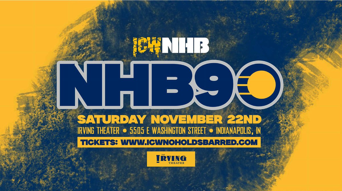 ICW No Holds Barred β (@icwnhb) on Twitter photo #NHB90 INDIANAPOLIS π
TICKETS GO ON SALE
TODAY at 2PM EST!!
TICKET OPTIONS -
VIP STAGE SEATING
LIMITED FRONT ROW SEATING
LIMITED SECOND ROW SEATING
GENERAL ADMISSION
THE CHAINS βοΈβπ₯ RETURN
to INDIANAPOLIS IN!!
YES, SHES COMING!
π²π½π²π½π²π½π²π½π²π½π²π½π²π½π²π½
#NHB90 βοΈβπ₯ #NHB90 INDIANAPOLIS π
TICKETS GO ON SALE
TODAY at 2PM EST!!
TICKET OPTIONS -
VIP STAGE SEATING
LIMITED FRONT ROW SEATING
LIMITED SECOND ROW SEATING
GENERAL ADMISSION
THE CHAINS βοΈβπ₯ RETURN
to INDIANAPOLIS IN!!
YES, SHES COMING!
π²π½π²π½π²π½π²π½π²π½π²π½π²π½π²π½
#NHB90 βοΈβπ₯