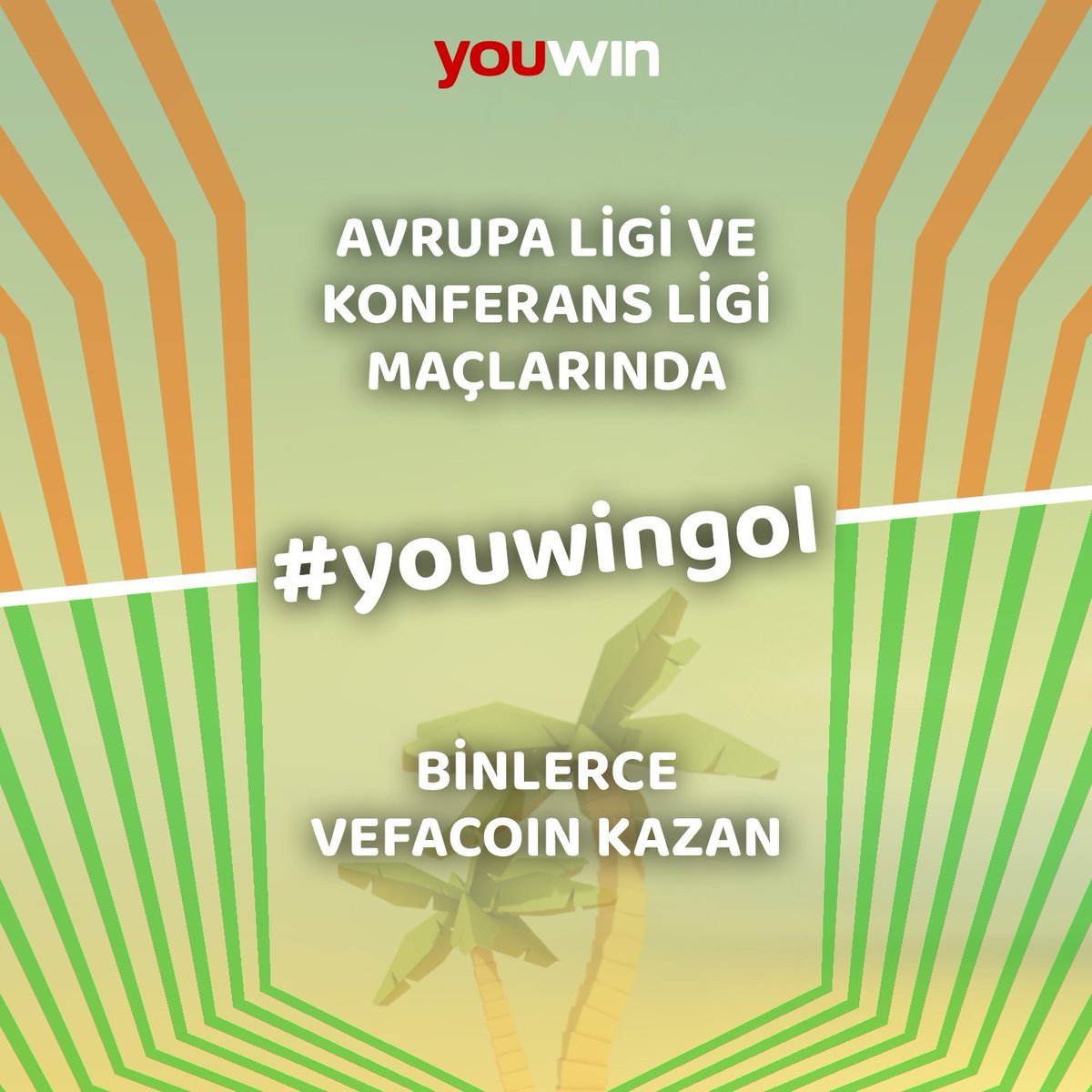 🥳 Avrupa Ligi &amp; Konferans Ligi'nde Play-Off Turu heyecanı!

🎯 Sizce bugünkü maçlarda TOPLAM KAÇ GOL ATILIR?
✍️ Katılmak için; hesabımızı takip et, tweeti Repost'la, cevabını kullanıcı adın ve #youwingol etiketi ile paylaş.

⚠️ SON KATILIM SAATİ: 20:30