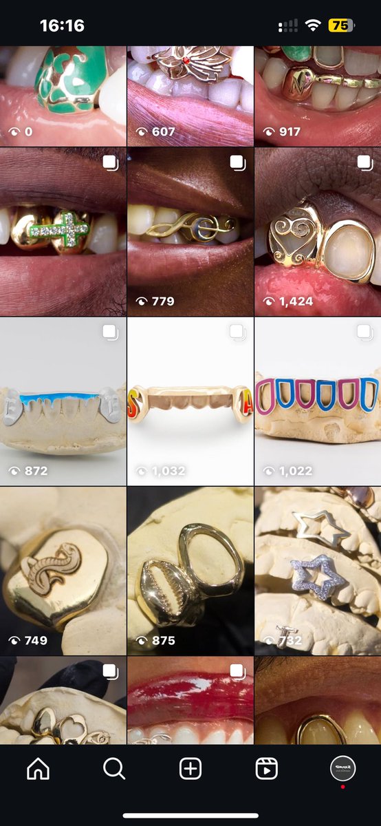 Finsta for my grillz: Ekgrillz