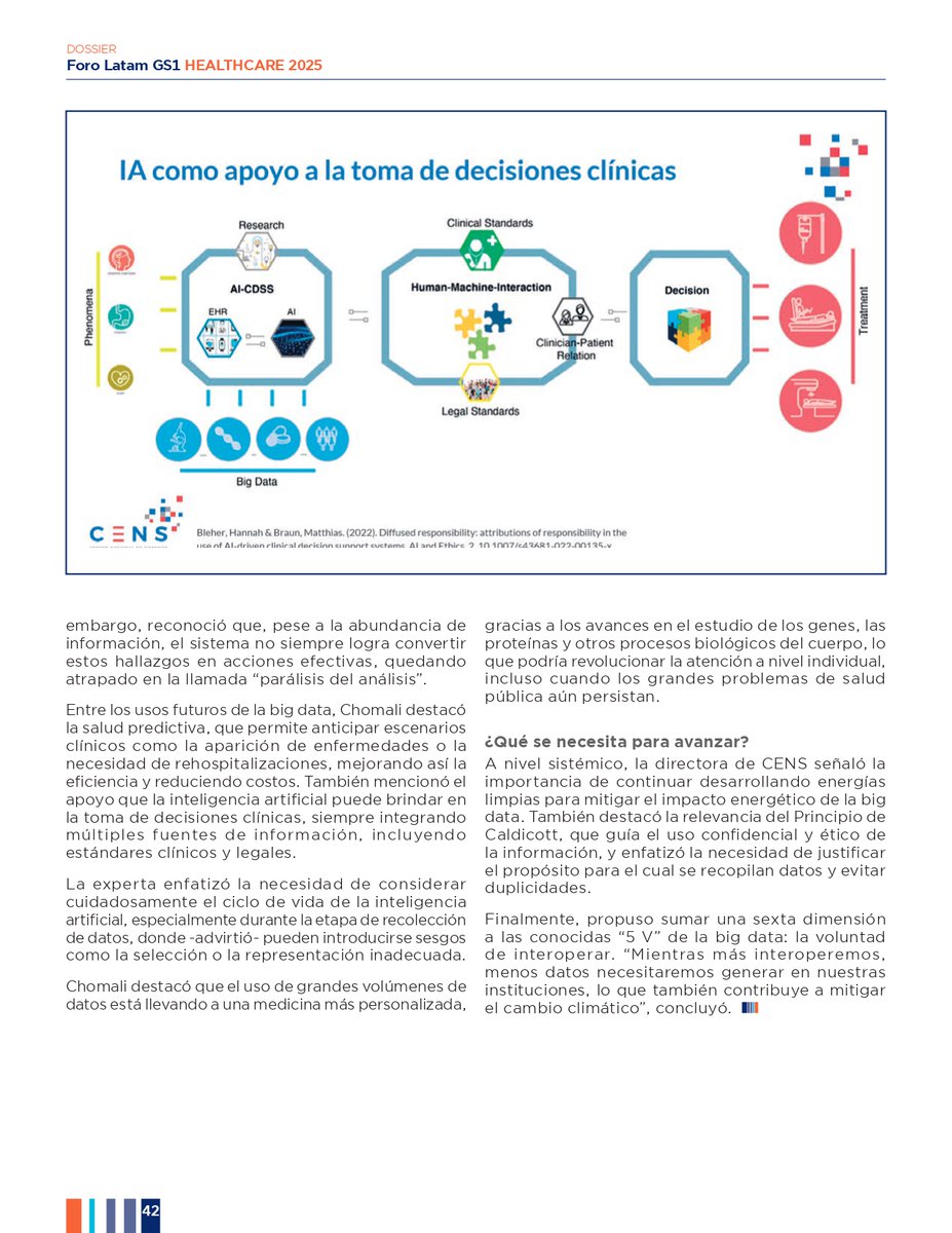 🚀 Nuestra Directora Ejecutiva, May Chomali, participó en el Foro Latam GS1 Healthcare 2025, organizado por <a href="/GS1Chile/">GS1 Chile</a>, donde su presentación fue incluida en el Dossier del evento.

🌟 ¡Lee la nota completa en la página 41 y 42 del siguiente documento 👉🏼 online.fliphtml5.com/amihp/qhov/#p=1!