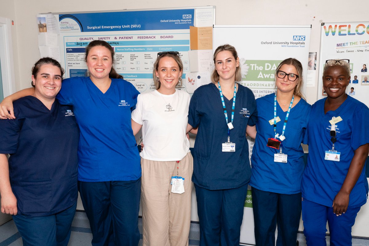 Congratulations to our latest DAISY Awardee, Amy Clark, one of our Staff Nurses on the Surgical Emergency Unit (SEU) at the JR. 

Amy received the award in recognition of the exceptional compassionate care she provided, anticipating the needs of a long-term stay patient.  💙