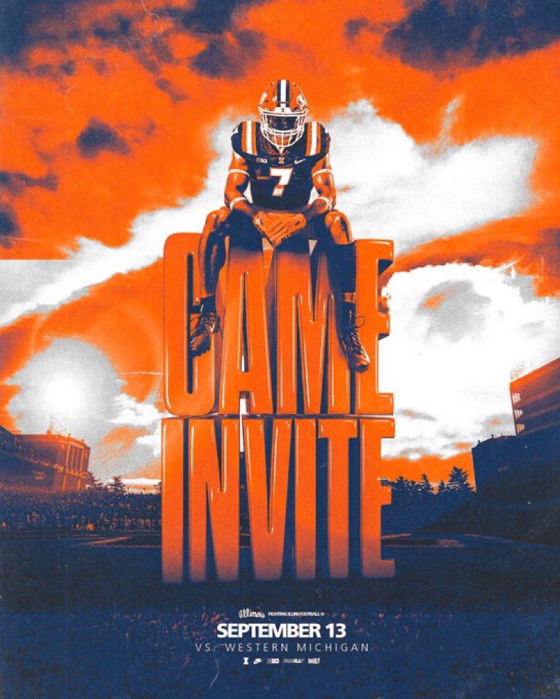 Thank you for the game day invite! <a href="/NateMcNeal32/">Nate McNeal</a> <a href="/IlliniFootball/">Illinois Football</a>