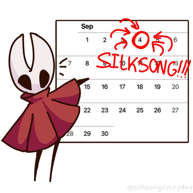 miezew_'s tweet photo. SILKSONG REAL!!!!!! 
#hollowknight #SILKSONG https://t.co/BhohIQnCqm