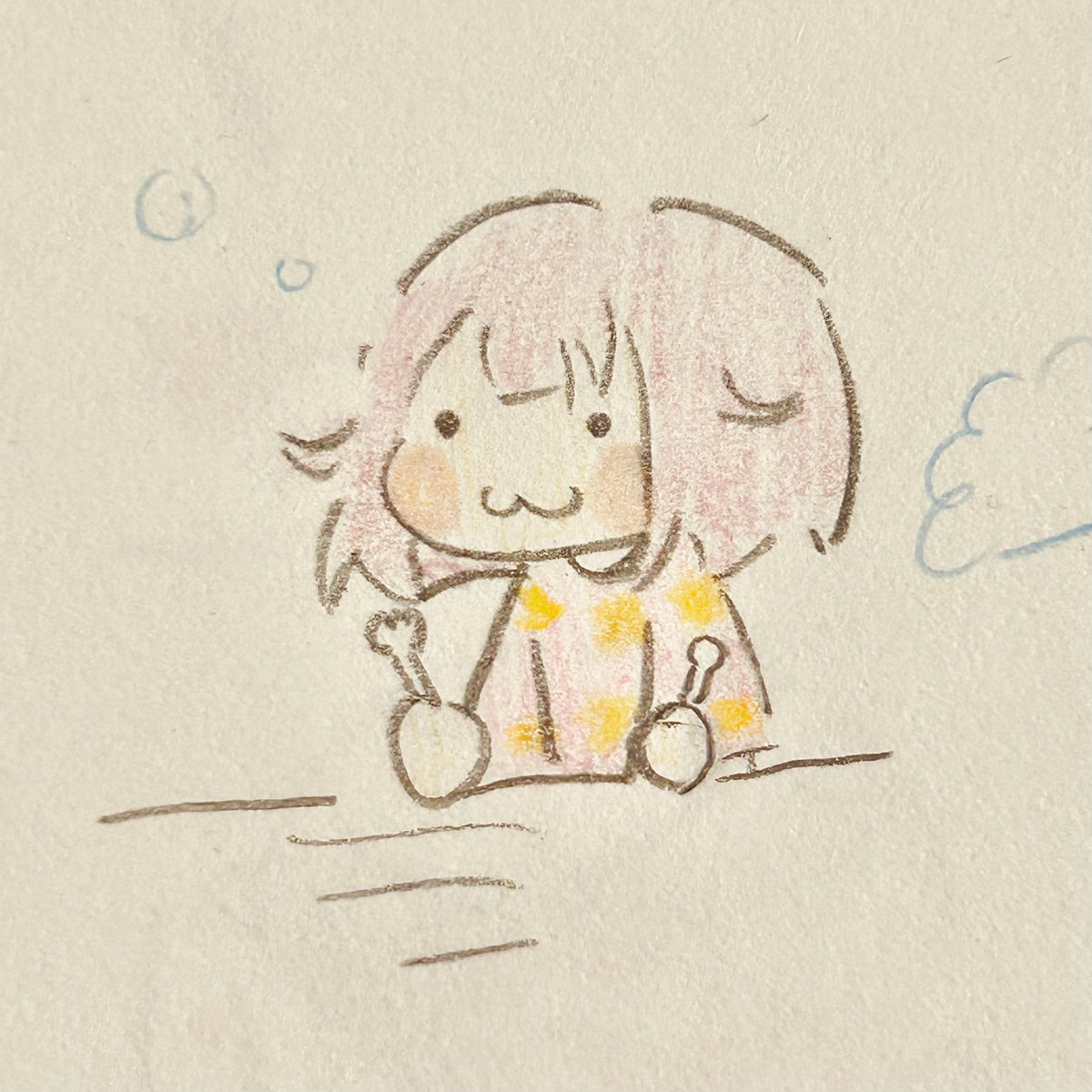 Waiting for food...