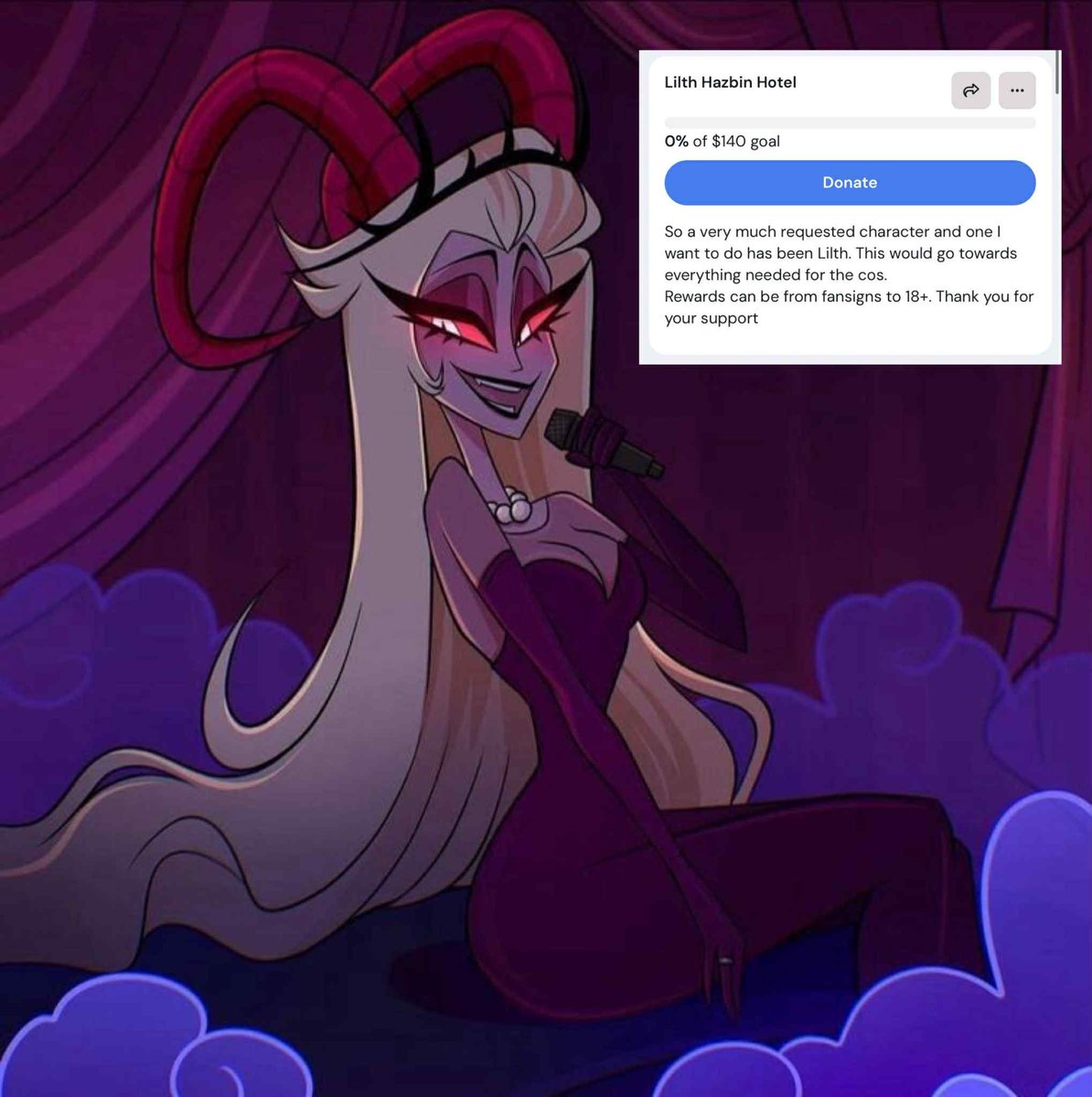 AngelFoxCosplay's tweet photo. I been requested to do her alot so I made a kofi. Donations are appreciated but not required <3
https://t.co/iPUUMAdgA3
#lilth #lilthcosplay #hazbinhotel #hazbinhotelcosplay https://t.co/XTj5e24zPu