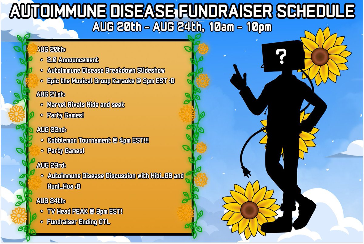 I will be doubling this celebration to fundraise for a good cause that a great friend of mine is having: Autoimmune Disease Fundraiser. More information on his profile <a href="/JTYTBravo/">JTYTBravo</a>, go check it out!