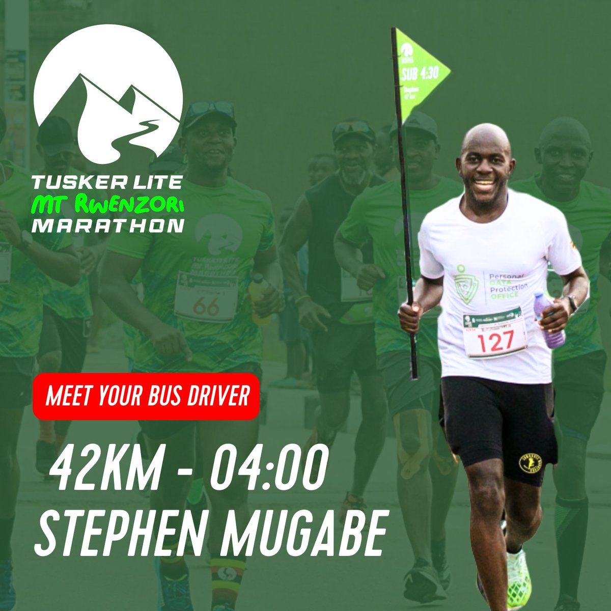 Hilda's co-pilot? Stephen Mugabe!

Last year, <a href="/smmugabe/">Stephen Mugabe - (CEO Fort Portal City Marathon)</a> finished with the most passengers still onboard.

Let's see how people do this year when he returns to finish in 30 minutes less.