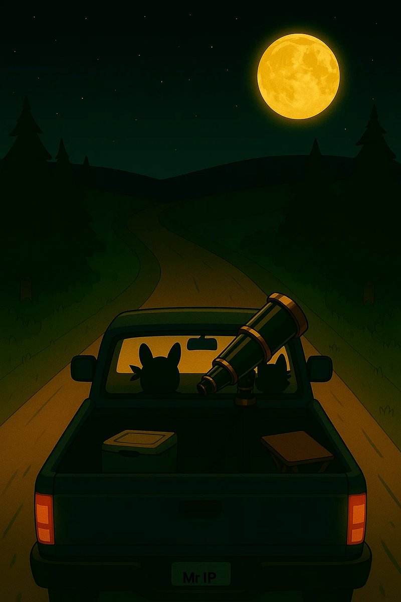 The IP Family origins, every legend start with an improbable meeting
One summer night, Mr IP and his loyal buddy IPDOGGY DOG went out to watch the stars
For him they were like bridges between the worlds,
Where ideas come to life, where the dream meet the real
