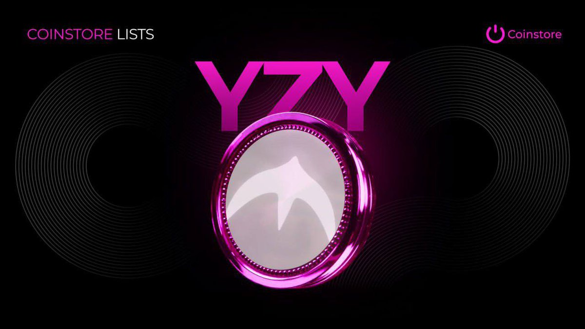 Announcement: YZY Token has landed on Coinstore Alpha.
Be among the pioneers to engage with this project.
Alpha guarantees you priority access to YZY’s potential.

Details: money.yeezy.com

#Newlisting #Coinstore #YZY #Alpha