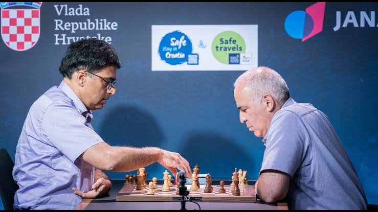 IT'S THE CLASH OF LEGENDS HAPPENING SOON!

The two former World Champions Vishy Anand &amp; Garry Kasparov will face off in Chess960

12 Games of Chess960 Matches will be played from October 7th to 11th in St Louis Chess Club!