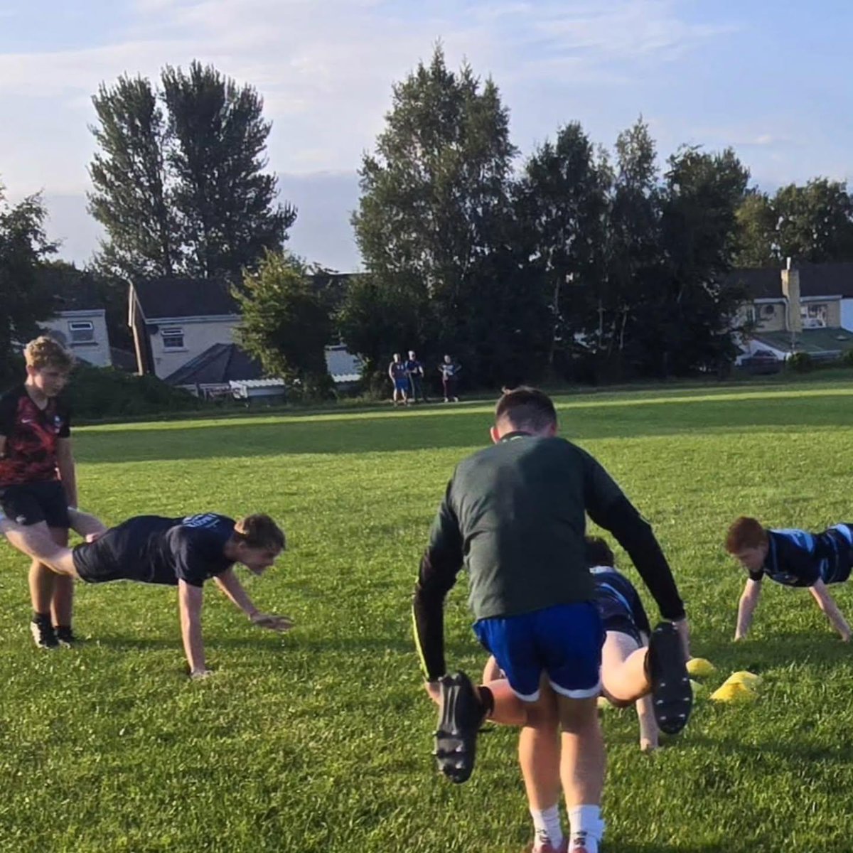 Navanrfc's tweet photo. Our U14 Boys are back to pre-season training 💪
🏉 Excited for the season ahead. 

If your son is born in 2012 &amp; interested in giving it a try, eMail us at youth@navanrfc.ie for more info. 😊 

Training is every Mon &amp; Wed at 7pm.

#navanrfc100 #neverlessthaneverything https://t.co/wdxiLJD7ab