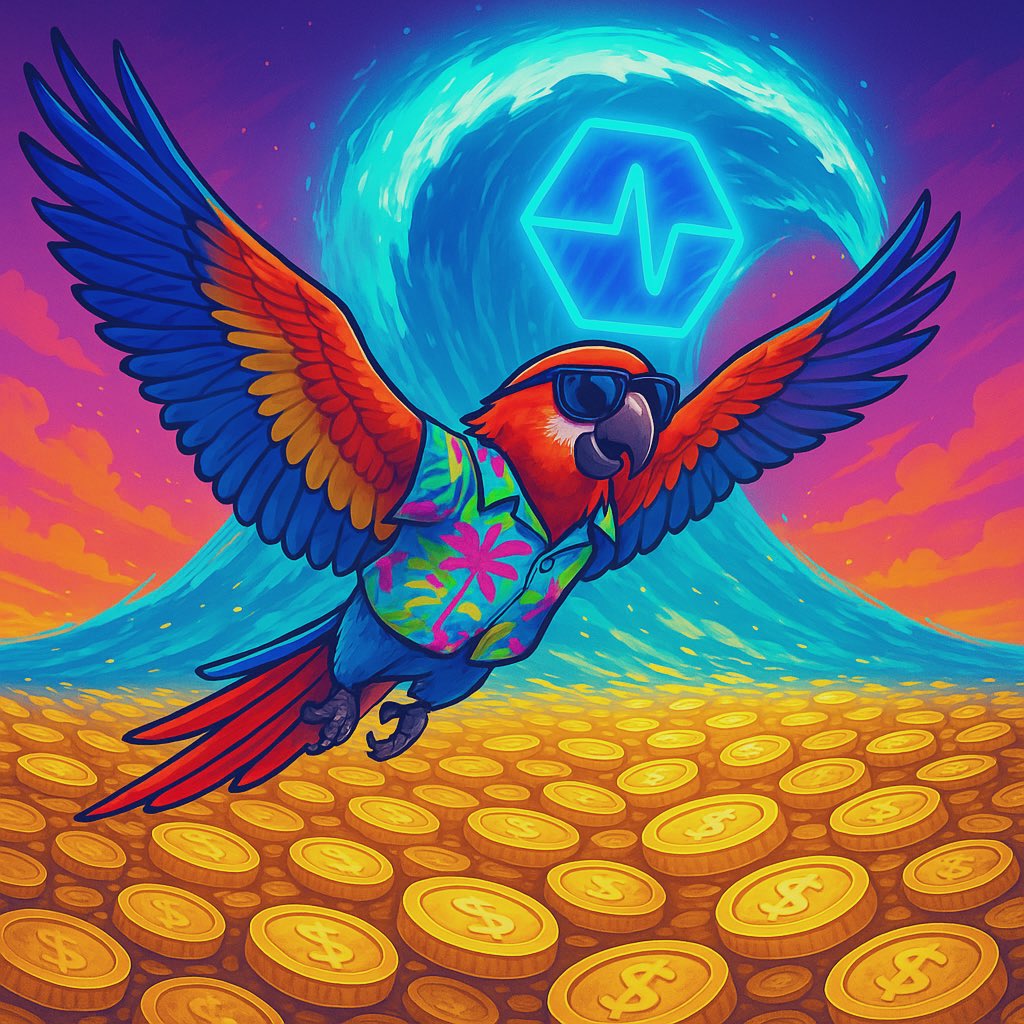 parrot_1dollah's tweet photo. Polly doesn’t fear dips… Polly sees wings OF LIBERTY . 🦜

PulseChain isn’t just a chain, it’s the storm that will mint billions. 🌊💸

Together we fly higher  

@LibertySwapFi #PulseChain  $POLLY https://t.co/ucAQqd4nuW
