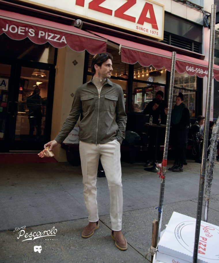 PocketsEst1974's tweet photo. The Brand The Wall Street Journal Raves About: Perscarolo! Must haves of the Fall, the Urus Jacket and 5 pocket pant. https://t.co/TmuSAXEXkW
