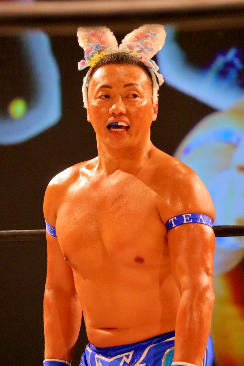 Nobutake33's tweet image. 2025.8.21 CITY HALL&amp;amp;GALLERY GOTANDA
俺たちはいったい何を見させられてるんだろうか。。。🐰
#GLEAT 
#CIMA 
#KAZMASAKAMOTO