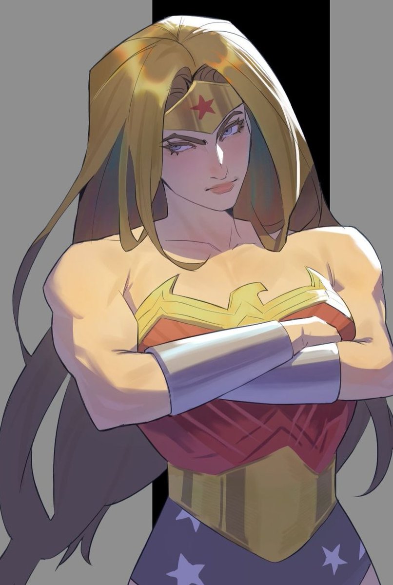Testing more colors with the last Wondey Woman