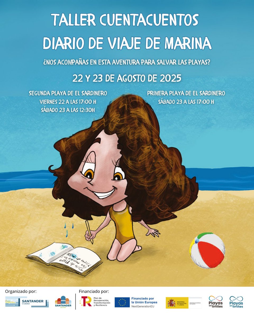 Este fin de semana, las playas de El Sardinero acogen tres talleres cuentacuentos, con los que se enseñará a los más pequeños a disfrutar de la riqueza de los arenales todos los días del año.

¡Un plan familiar muy divertido!

📸@nacho_fraile_foto

#Santander #TurismoSantander