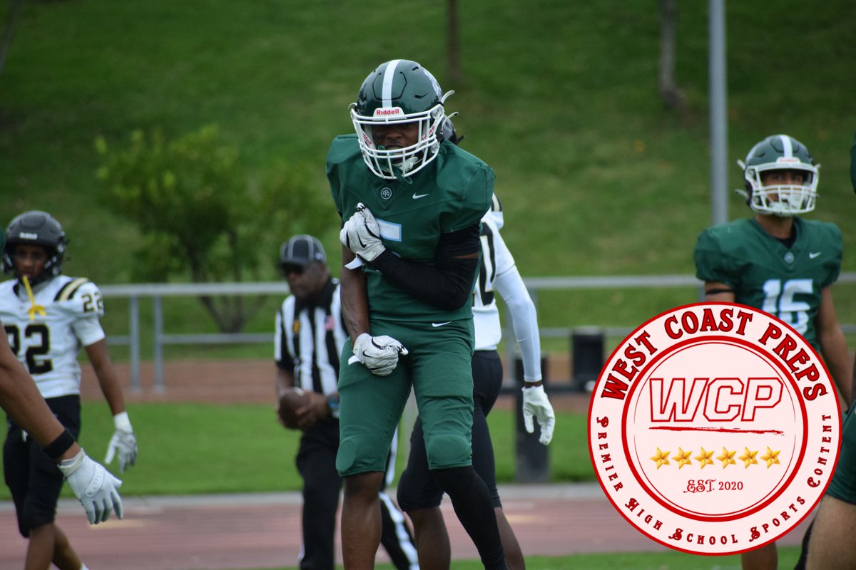 Sacred Heart Cathedral's Zion Secrease is a rising star and one of the top pass catchers in the WCAL☘️

A First-Team all-league selection as a sophomore and already holding three D1 offers, the job's not finished and he said he's just beginning 

Story: westcoastpreps.com/sacred-heart-c…