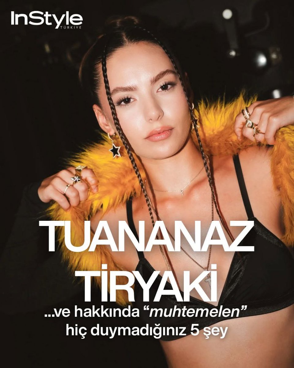 #TuanaNazTiryaki İnStyle çekiminden