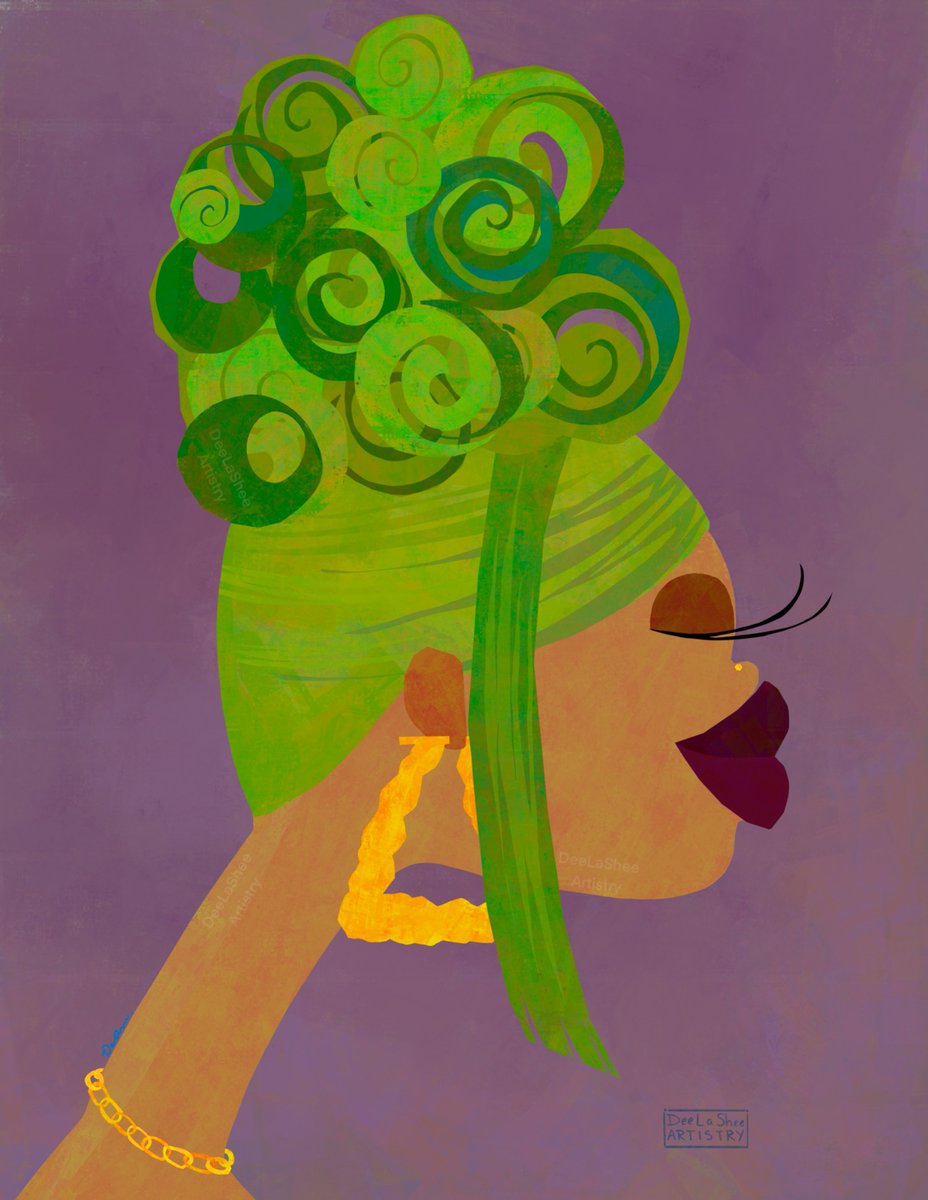 「Elongated necks are seen as a beautiful 」|I appreciate you.のイラスト