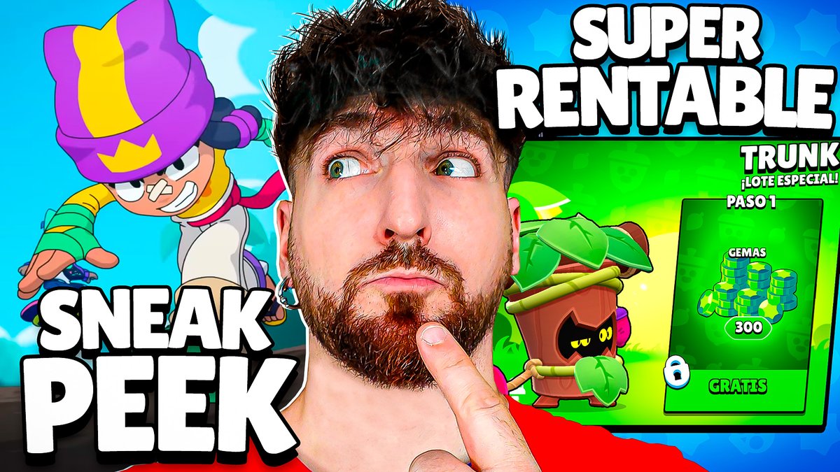 Se comprarían el acceso de Trunk solo por las 300 gemas?
#BrawlStars