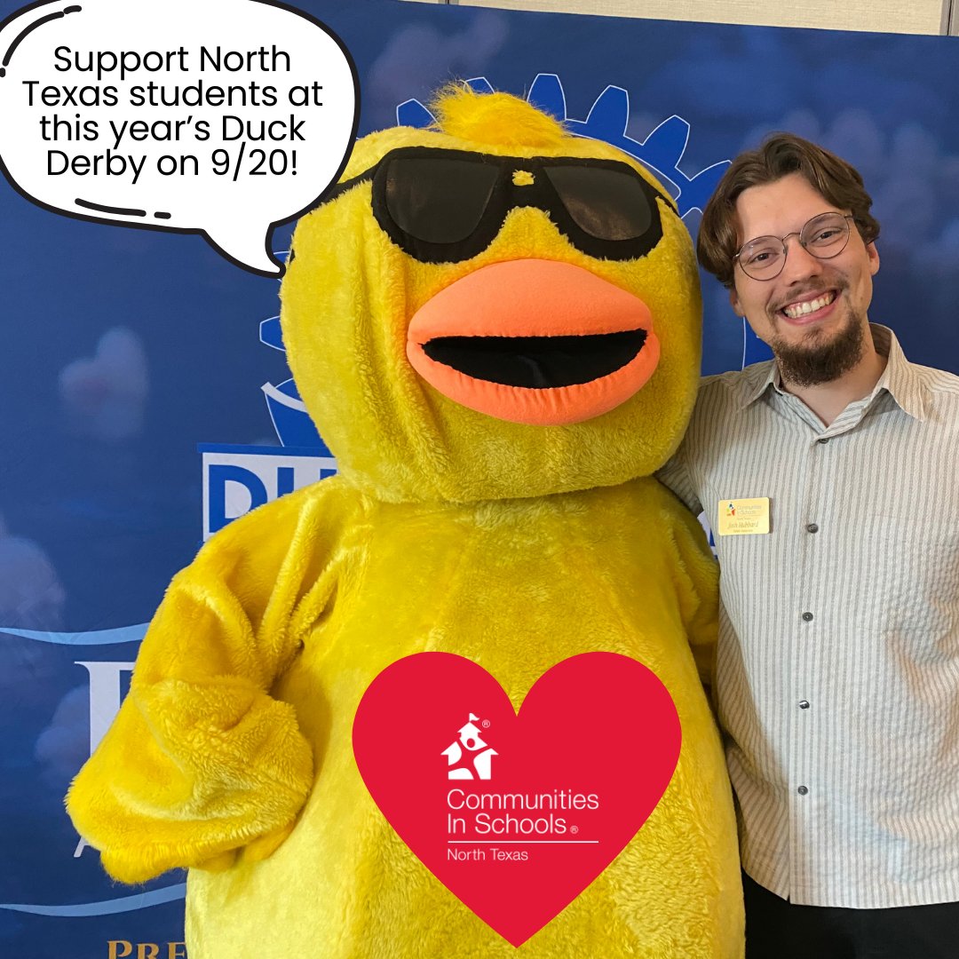 CISNT is thrilled to participate in Cross Timbers Rotary Club's 8th annual Rhythms at the River Walk Duck Derby! On Saturday, September 20th, thousands of rubber ducks will race through the Flower Mound River Walk in support of local nonprofits! 🦆

duckrace.com/crosstimbers/t…