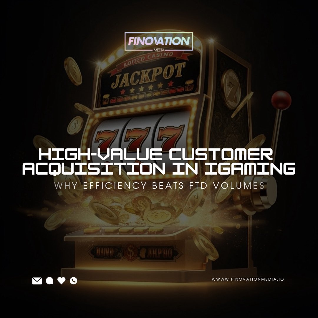 Finovationmedia's tweet photo. FTDs ≠ growth. 🚫

In iGaming, 10 high-value players > 100 casual sign-ups.

The key? Efficiency, retention & long-term value.

Here’s how FanStack helps operators cut wasted spend and scale profitably ⬇️

https://t.co/md8R0tCQmx

#iGaming #Sportsbook #CustomerAcquisition #GrowthMarketing #ProgrammaticAds